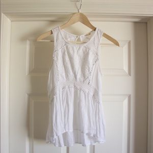 Hollister baby doll tank top